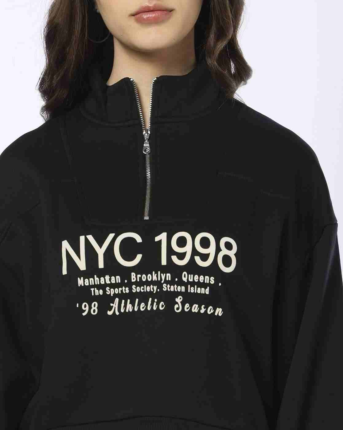 Teamspirit | Women Typographic Print Regular Fit Sweatshirt|3