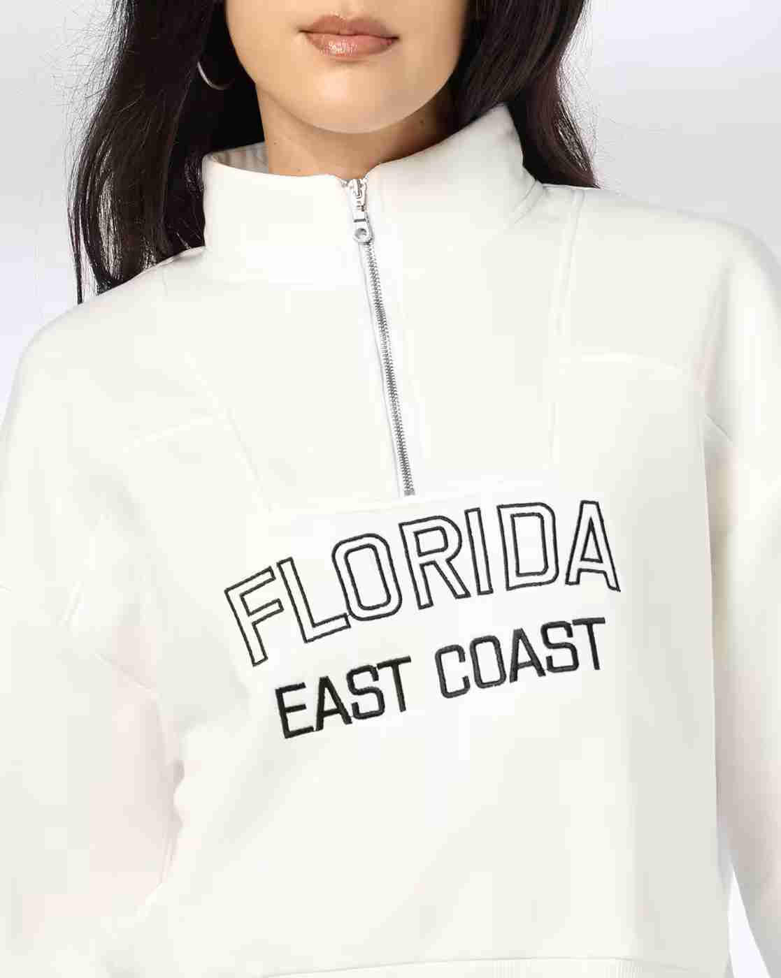 Teamspirit | Women Typographic Print Regular Fit Sweatshirt|3