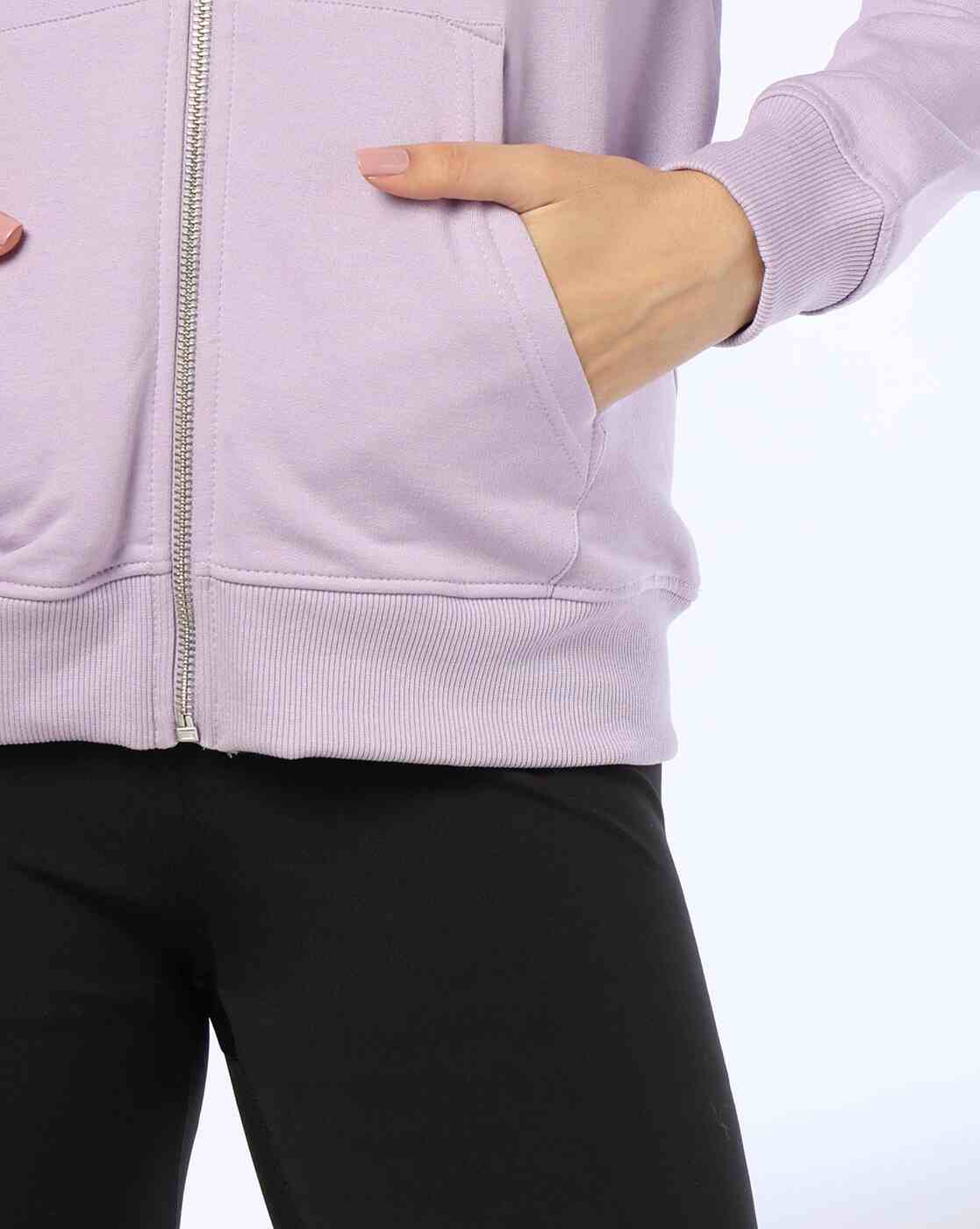 Teamspirit | Women Regular Fit Zip-Front Hoodie|4