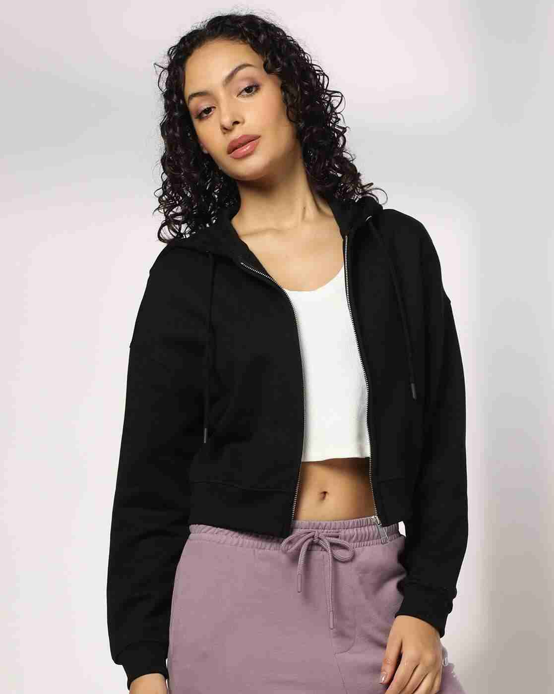 Women Regular Fit Zip-Front Hoodie