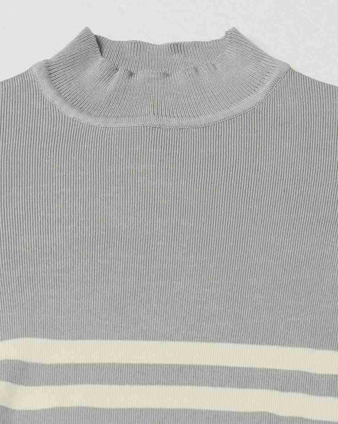 Teamspirit | Women Placement Striped Boxy Fit Pullover|4