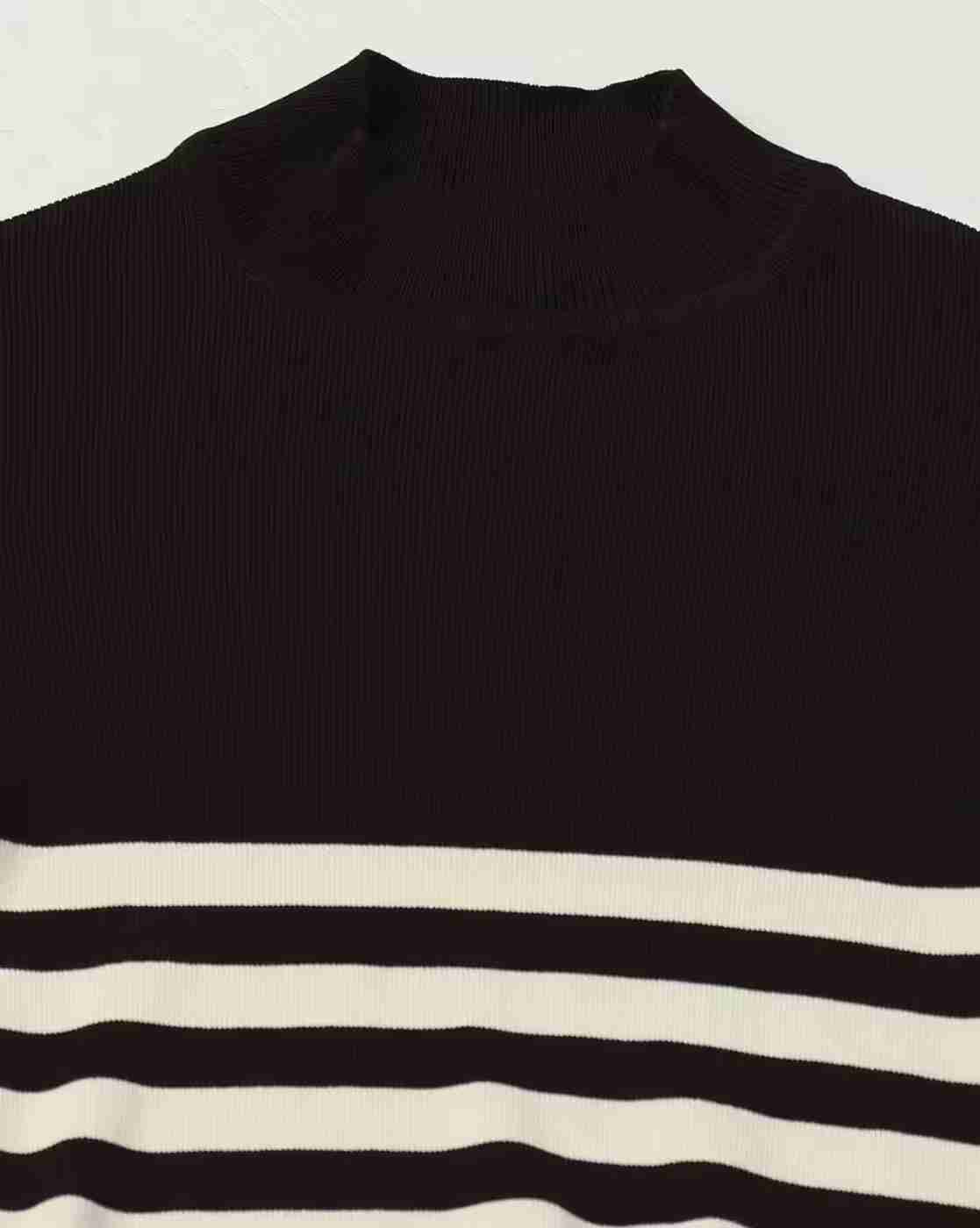 Teamspirit | Women Placement Striped Boxy Fit Pullover|4