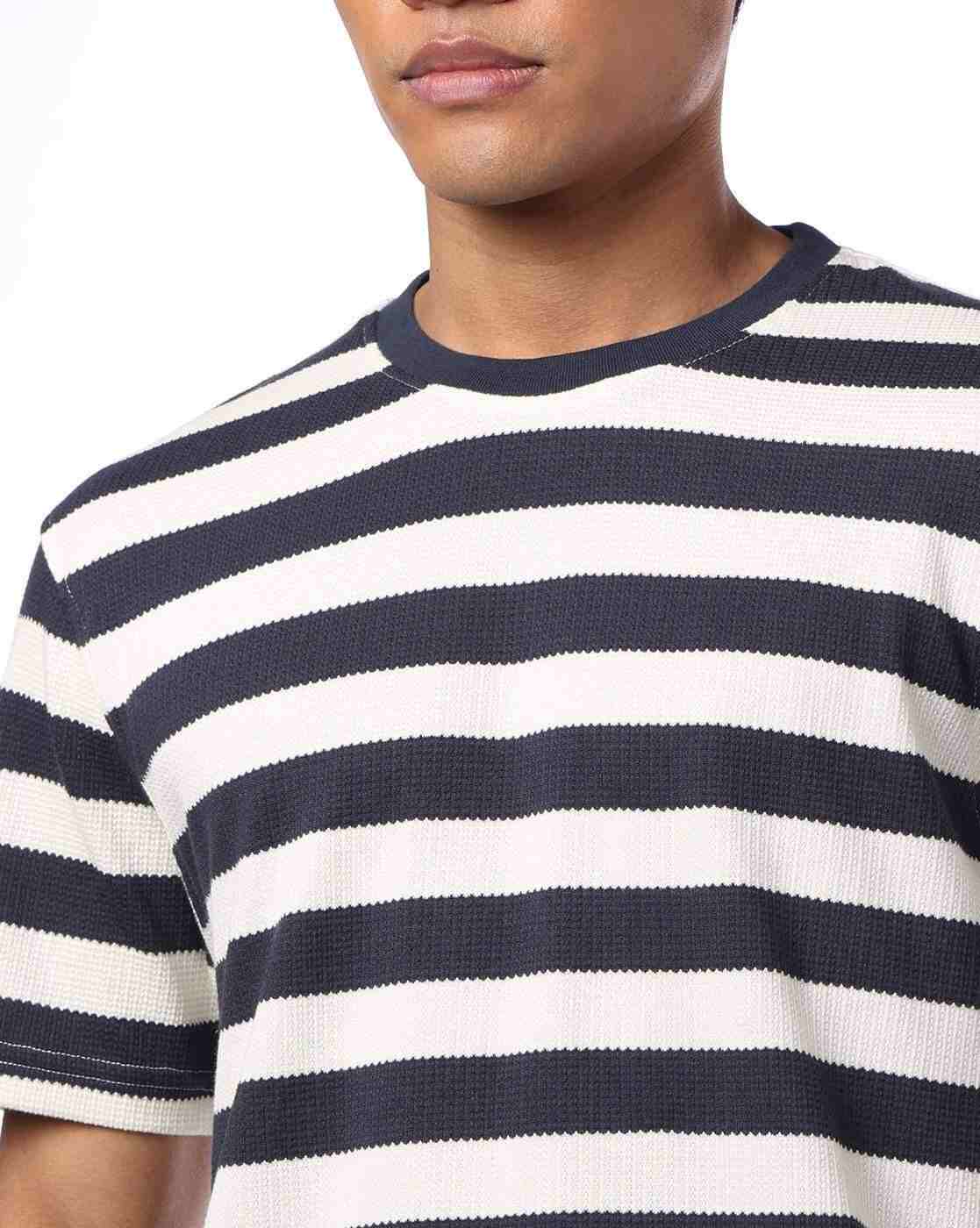 Teamspirit | Men Equal Rugby Striped Regular Fit Crew-Neck T-Shirt|4