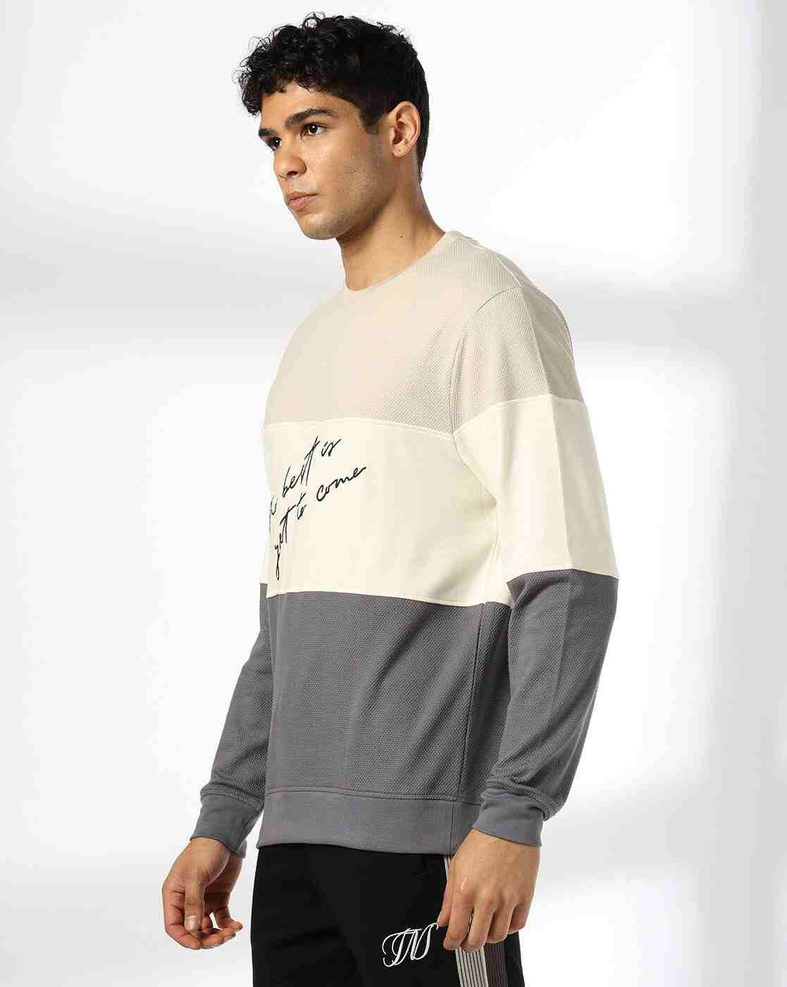 Teamspirit | Men Colourblock Regular Fit Sweatshirt|1