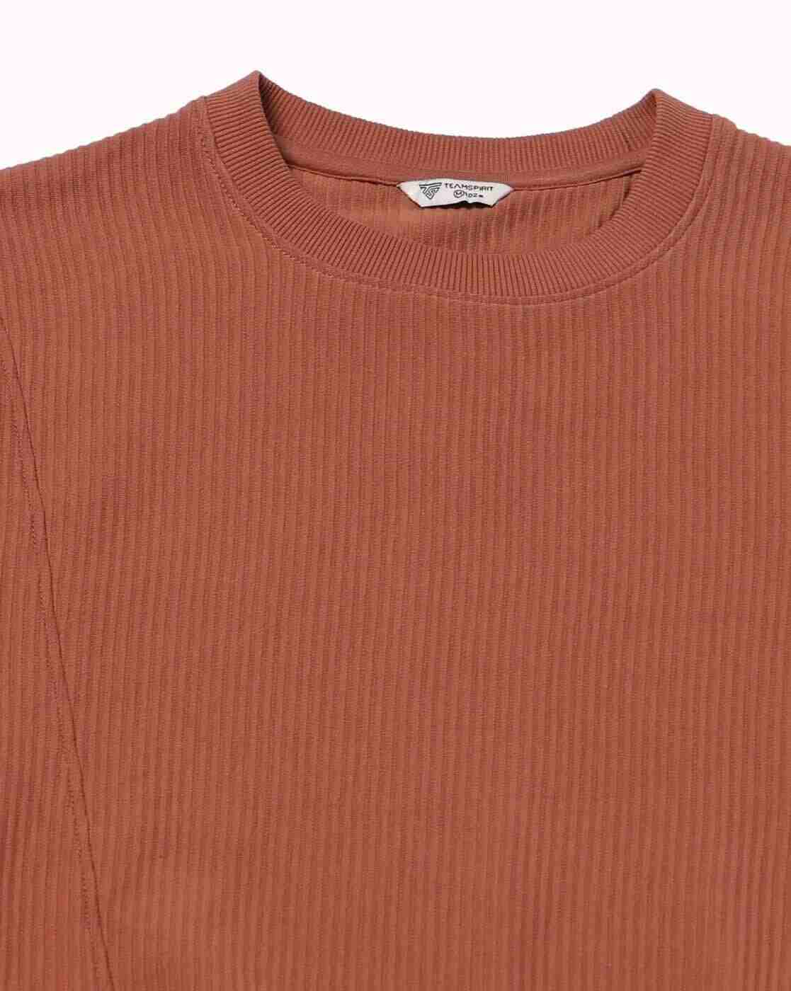 Teamspirit | Men Patterned Regular Fit Crew-Neck Sweatshirt|4