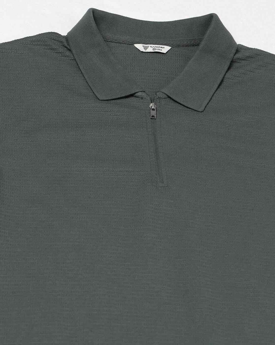 Teamspirit | Men Striped Regular Fit Polo T-Shirt|4