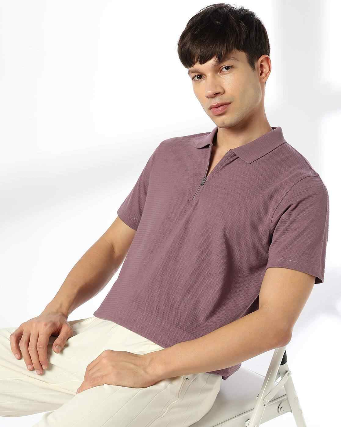 Men Regular Fit Polo T-Shirt
