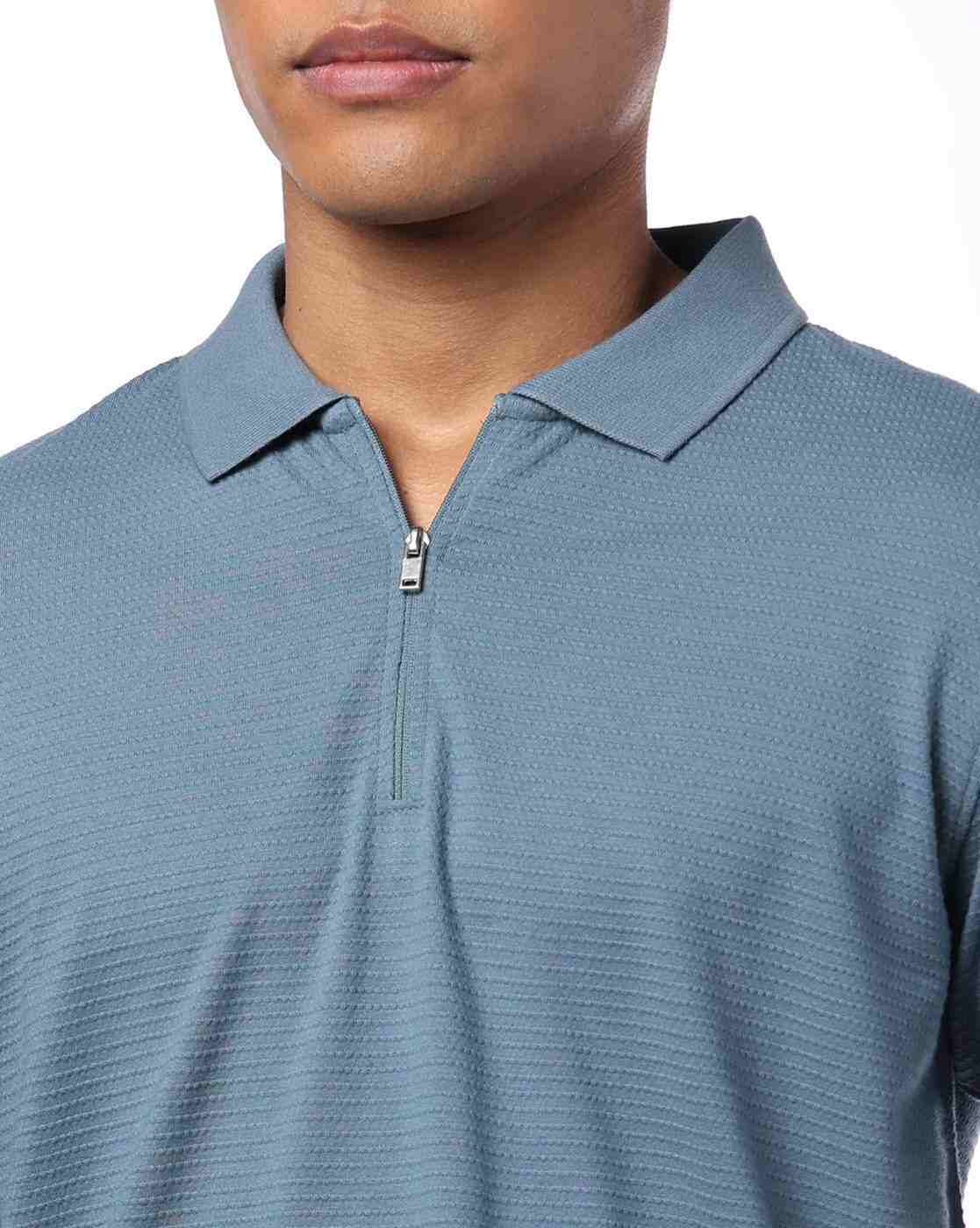 Teamspirit | Men Striped Regular Fit Polo T-Shirt|3