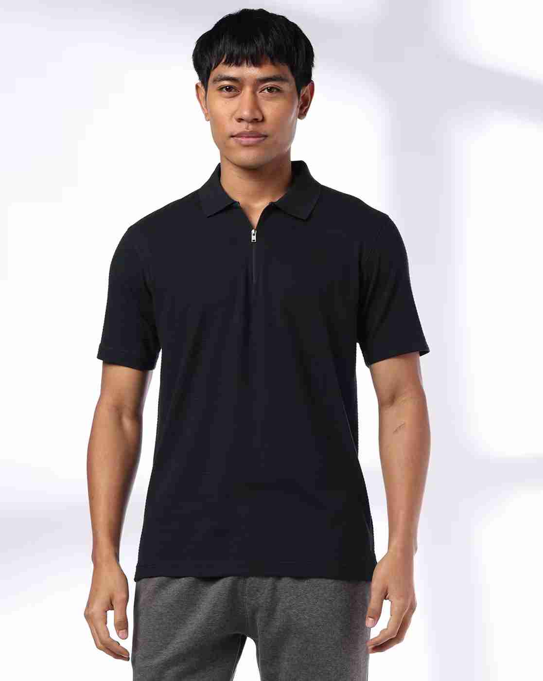 Men Regular Fit Polo T-Shirt