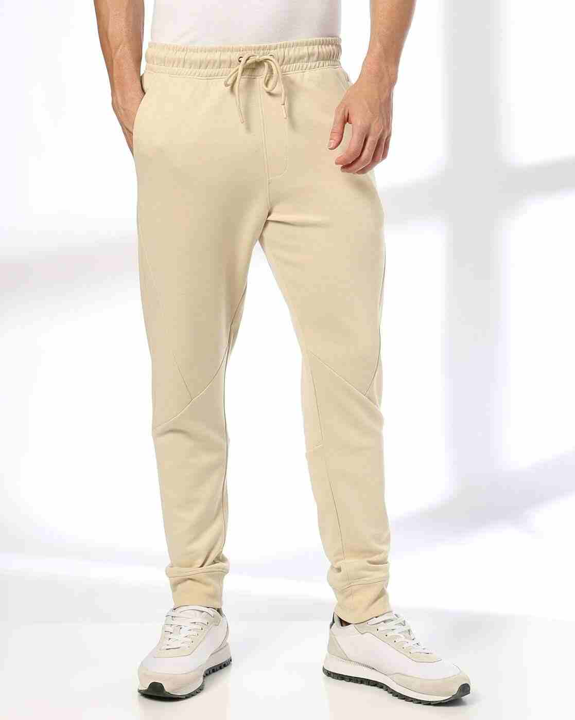 Men Joggers with Drawstring Waist