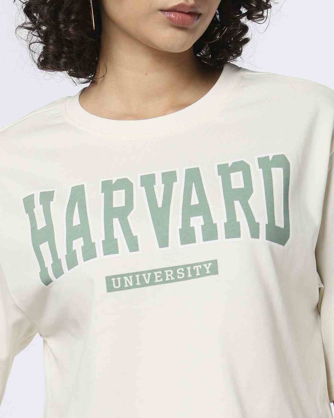 Teamspirit | Women Typographic Print Boxy Fit Round-Neck To|3