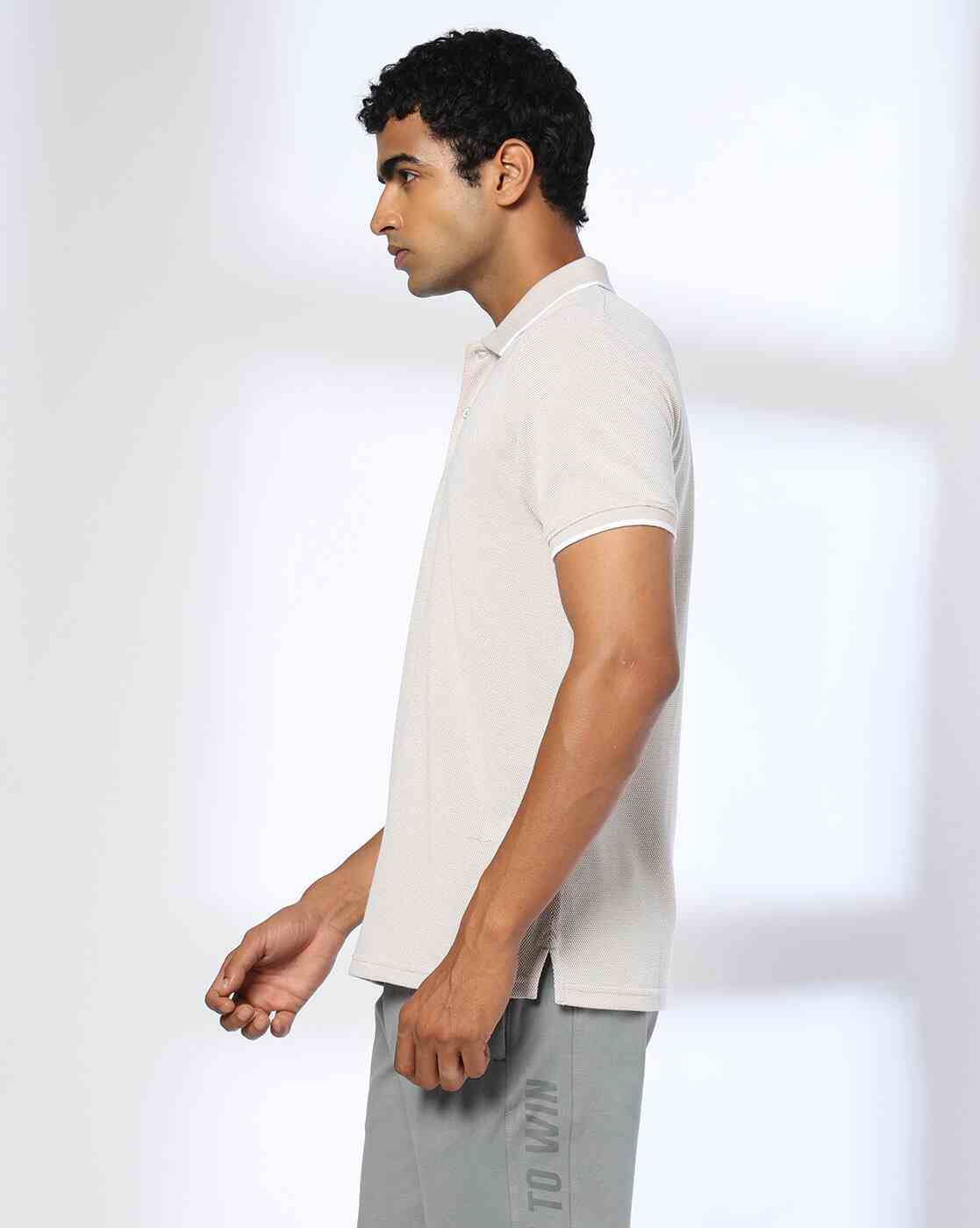 Teamspirit | Men Slim Fit Polo T-Shirt|1