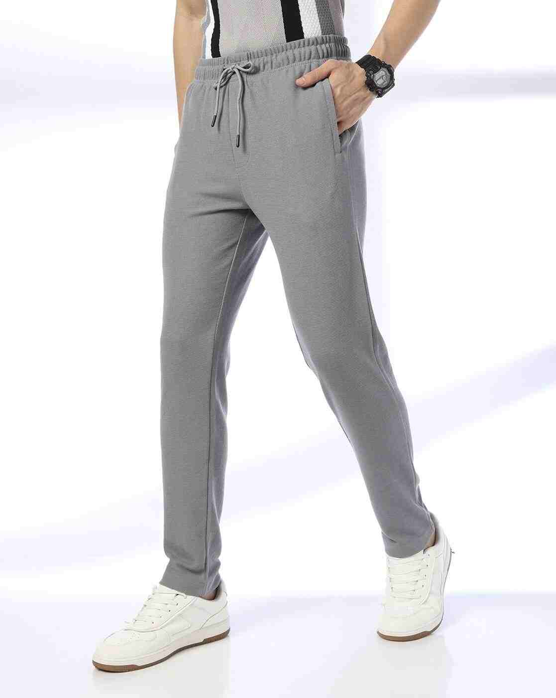 Men Mid-Rise Regular Fit Track Pants