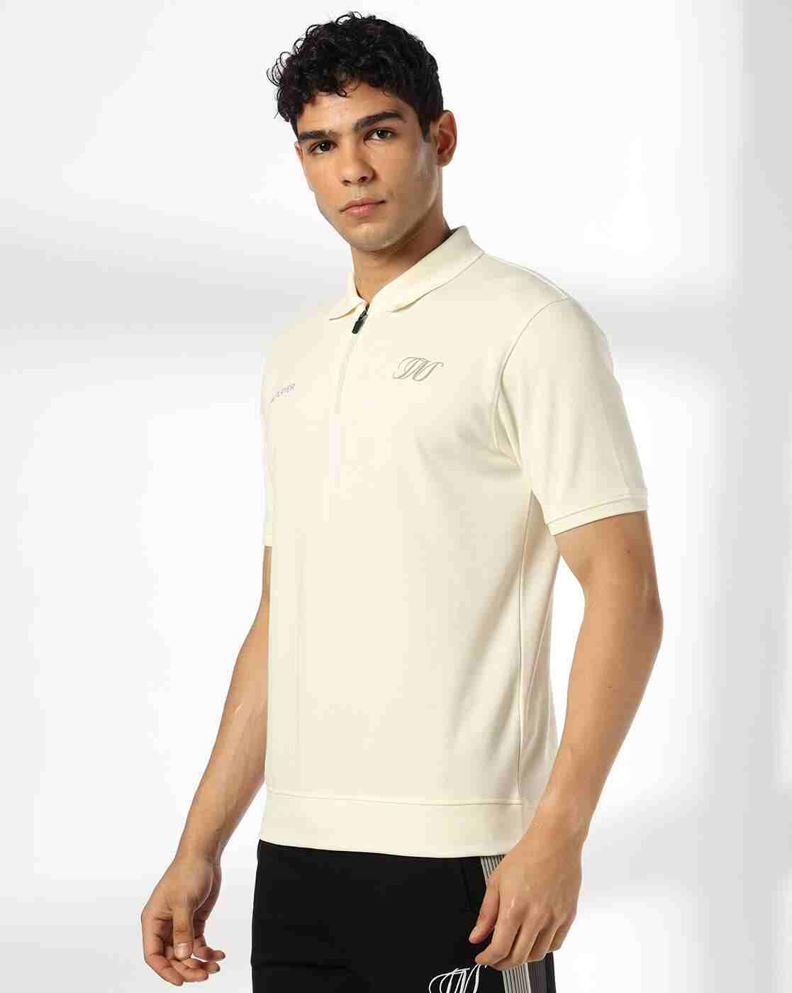 Teamspirit | Men Typographic Print Regular Fit Polo T-Shirt|1