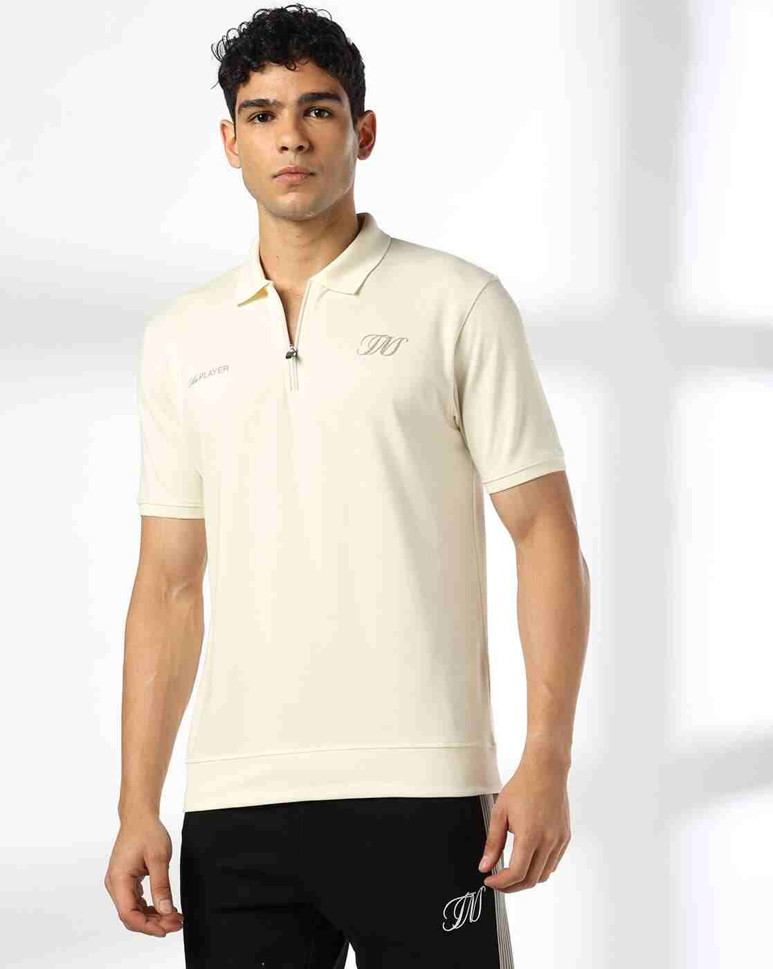 Teamspirit | Men Typographic Print Regular Fit Polo T-Shirt|3