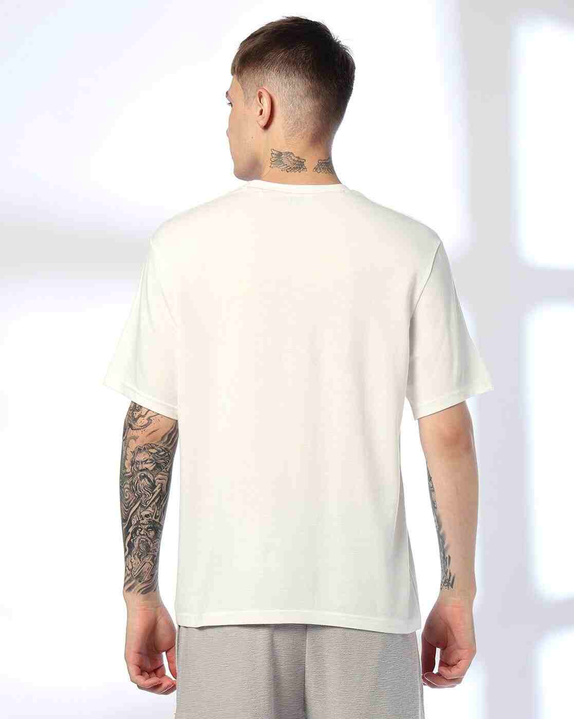 Teamspirit | Men Statement Chest Print Regular Fit Crew-Neck T-Shirt|2