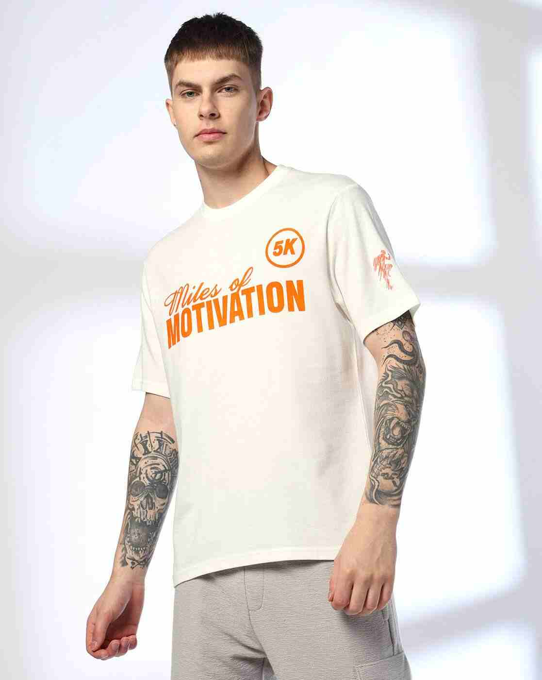 Teamspirit | Men Statement Chest Print Regular Fit Crew-Neck T-Shirt|3