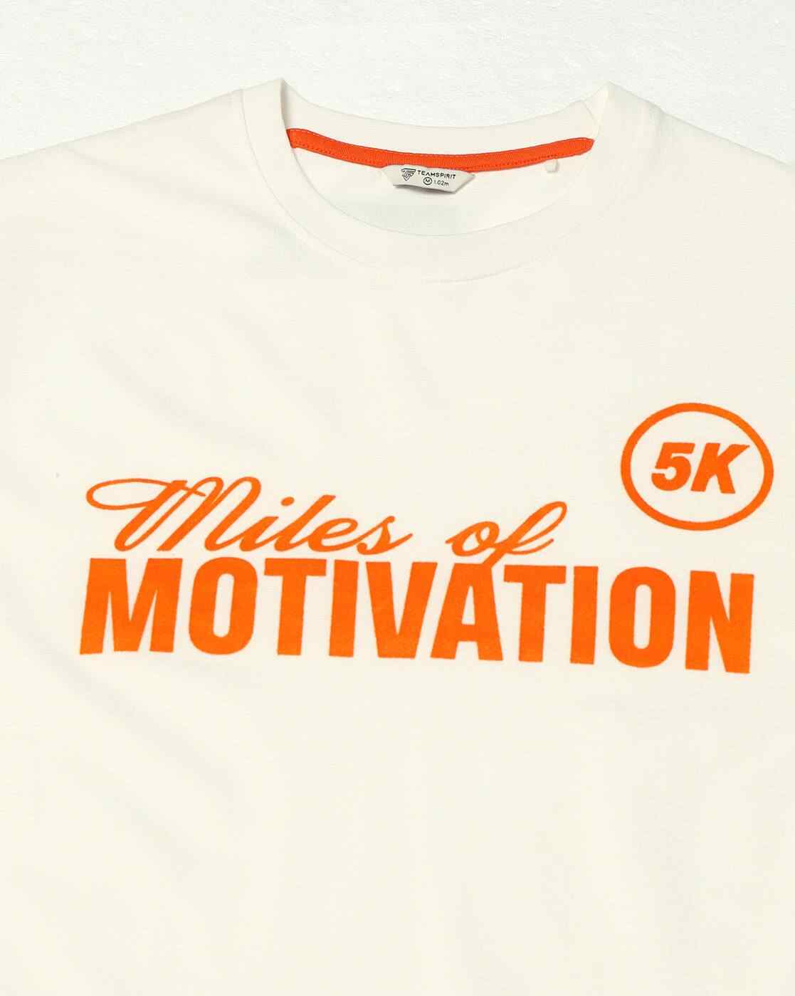 Teamspirit | Men Statement Chest Print Regular Fit Crew-Neck T-Shirt|5