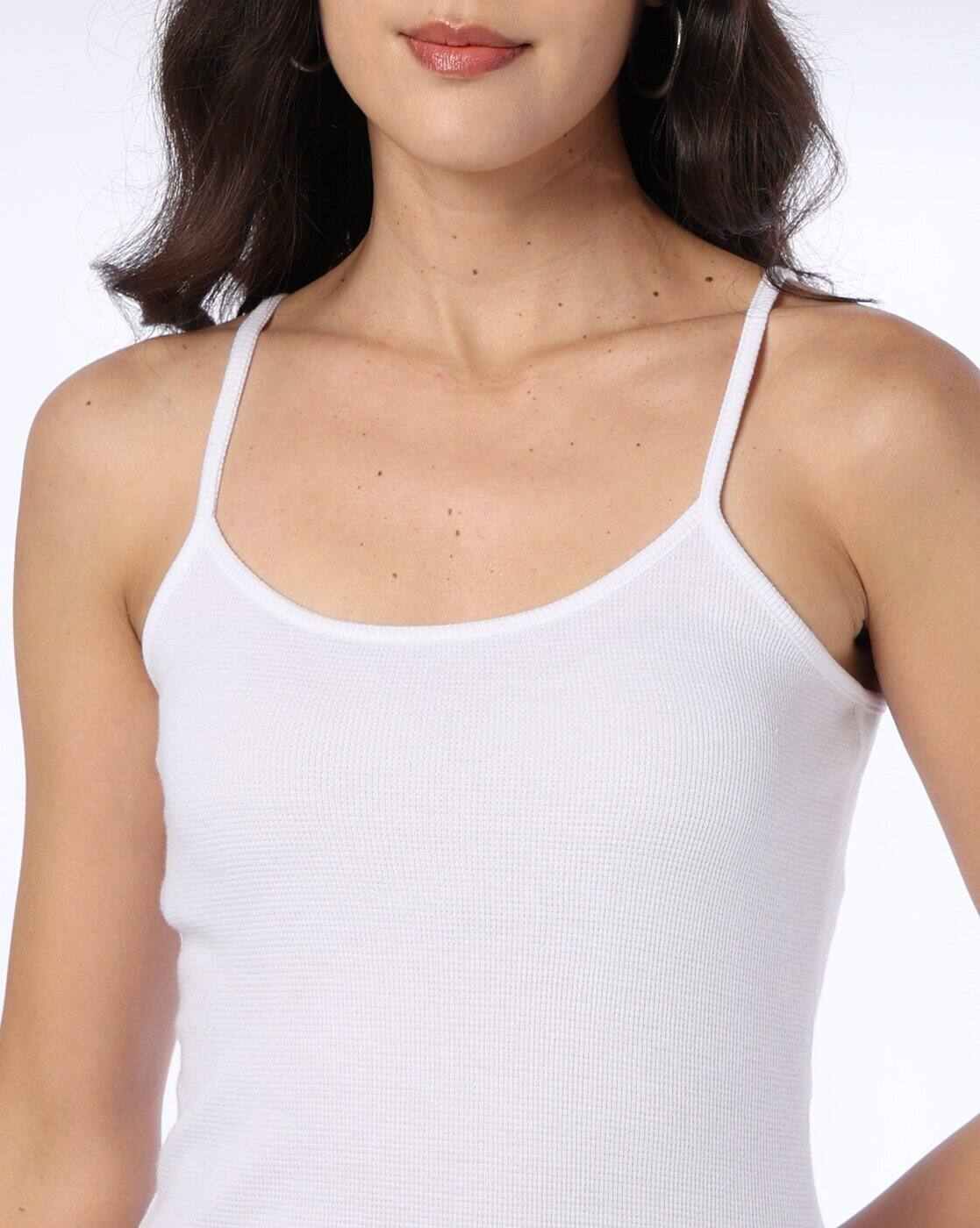 Teamspirit | Waffle-Knit Camisole with Adjustable Strap|3