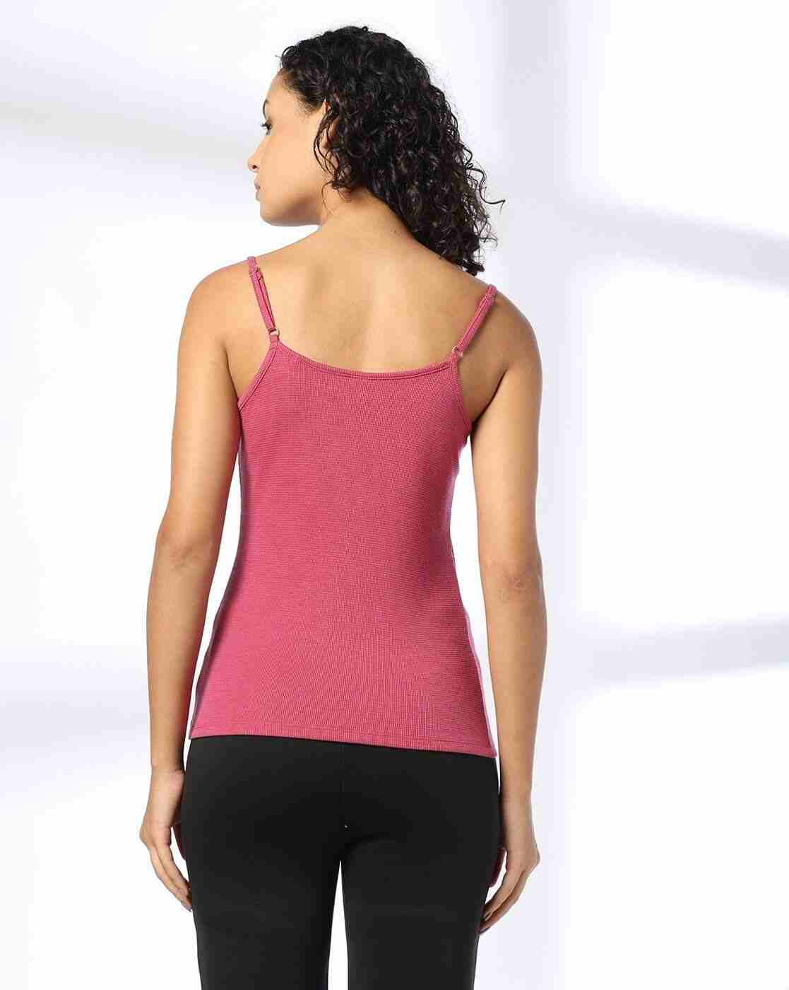 Teamspirit | Waffle-Knit Camisole with Adjustable Strap|2