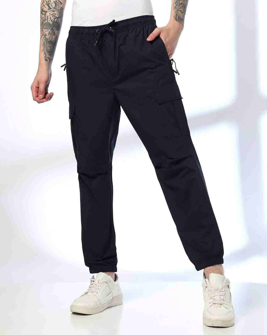Teamspirit | Men Cargo Joggers with Drawstring Waist|0