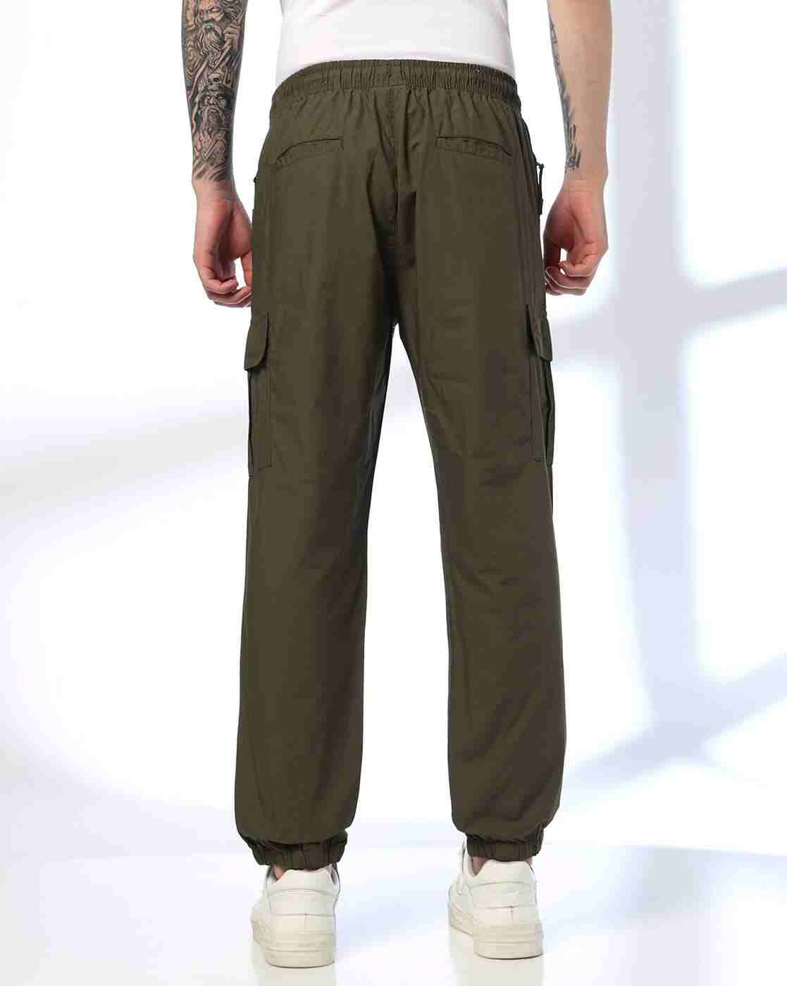 Teamspirit | Men Cargo Joggers with Drawstring Waist|2