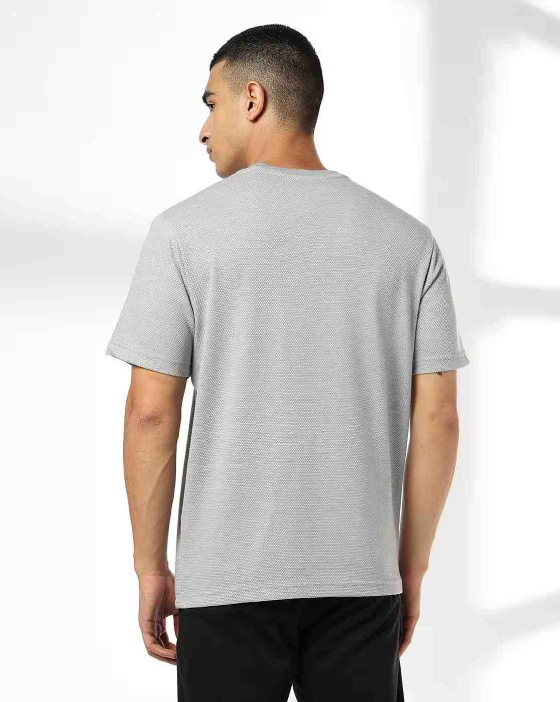 Teamspirit | Men Striped Regular Fit Crew-Neck T-Shirt|2
