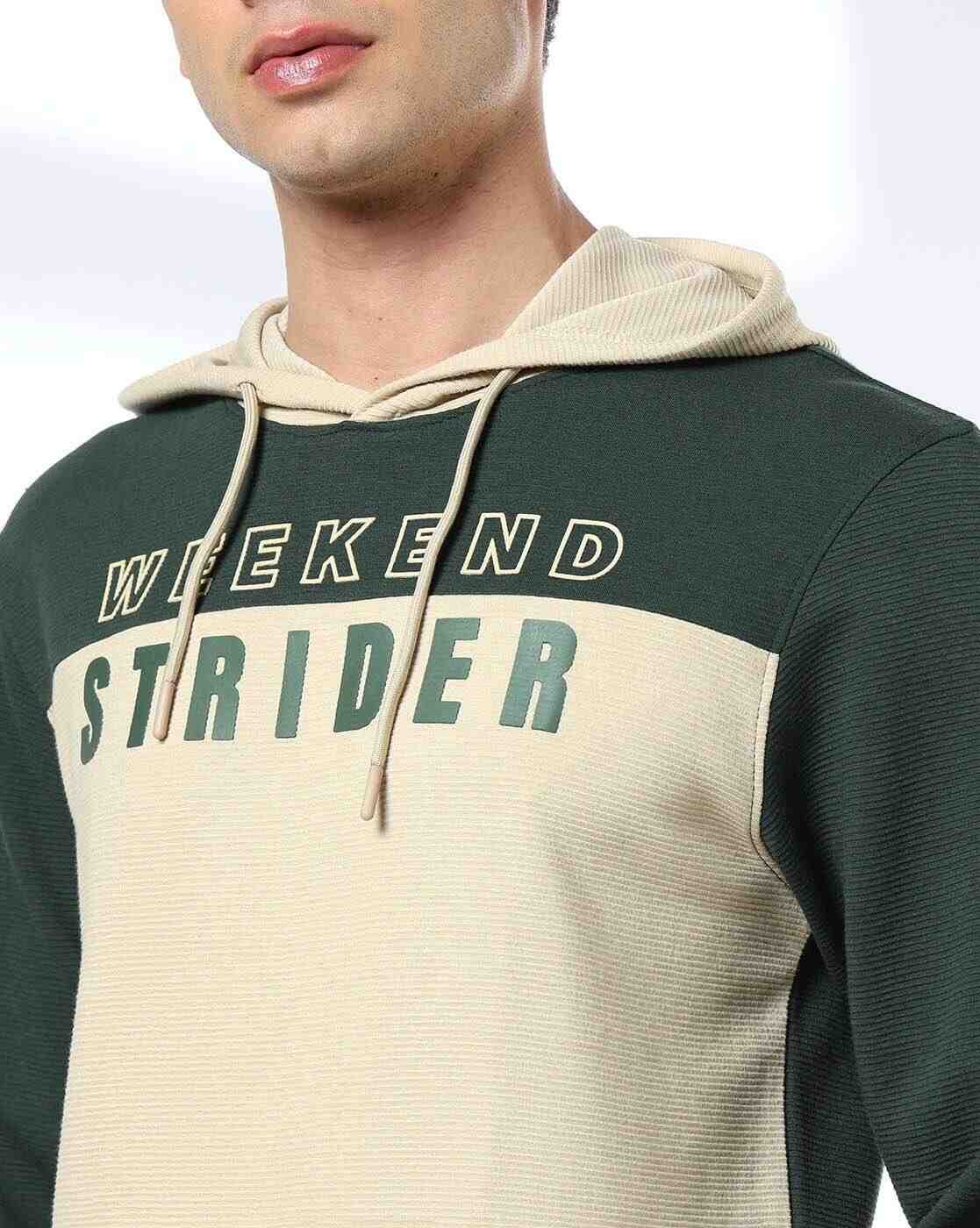 Teamspirit | Men Colourblock Regular Fit Hooded T-Shirt|3
