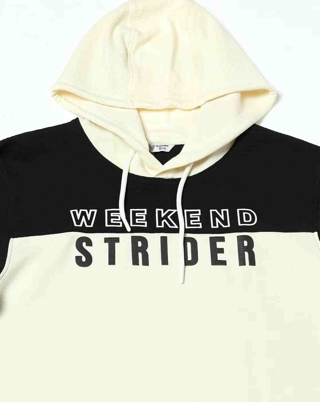 Teamspirit | Men Colourblock Regular Fit Hooded T-Shirt|4