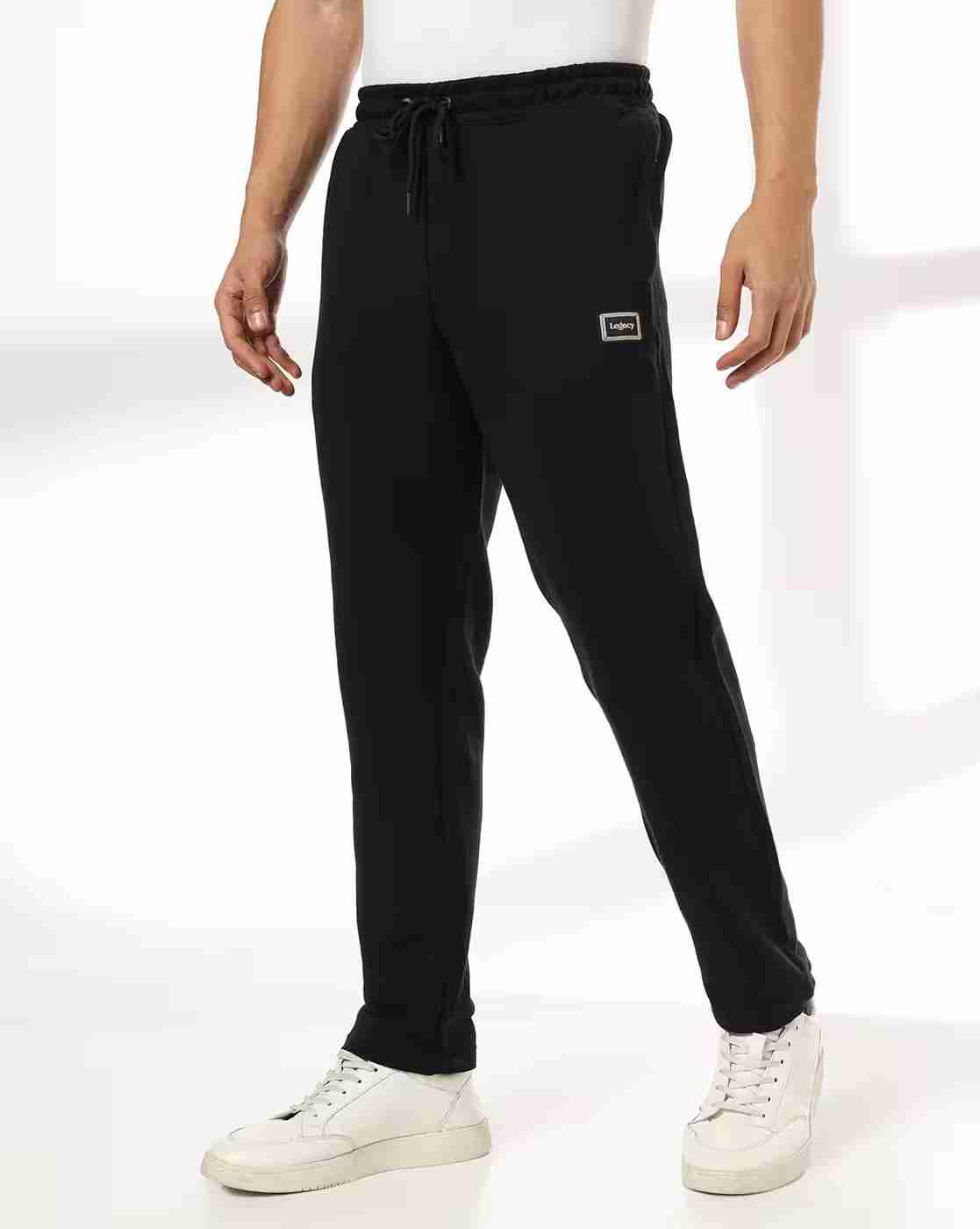 Teamspirit | Men Patterned Regular Fit Track Pants|0