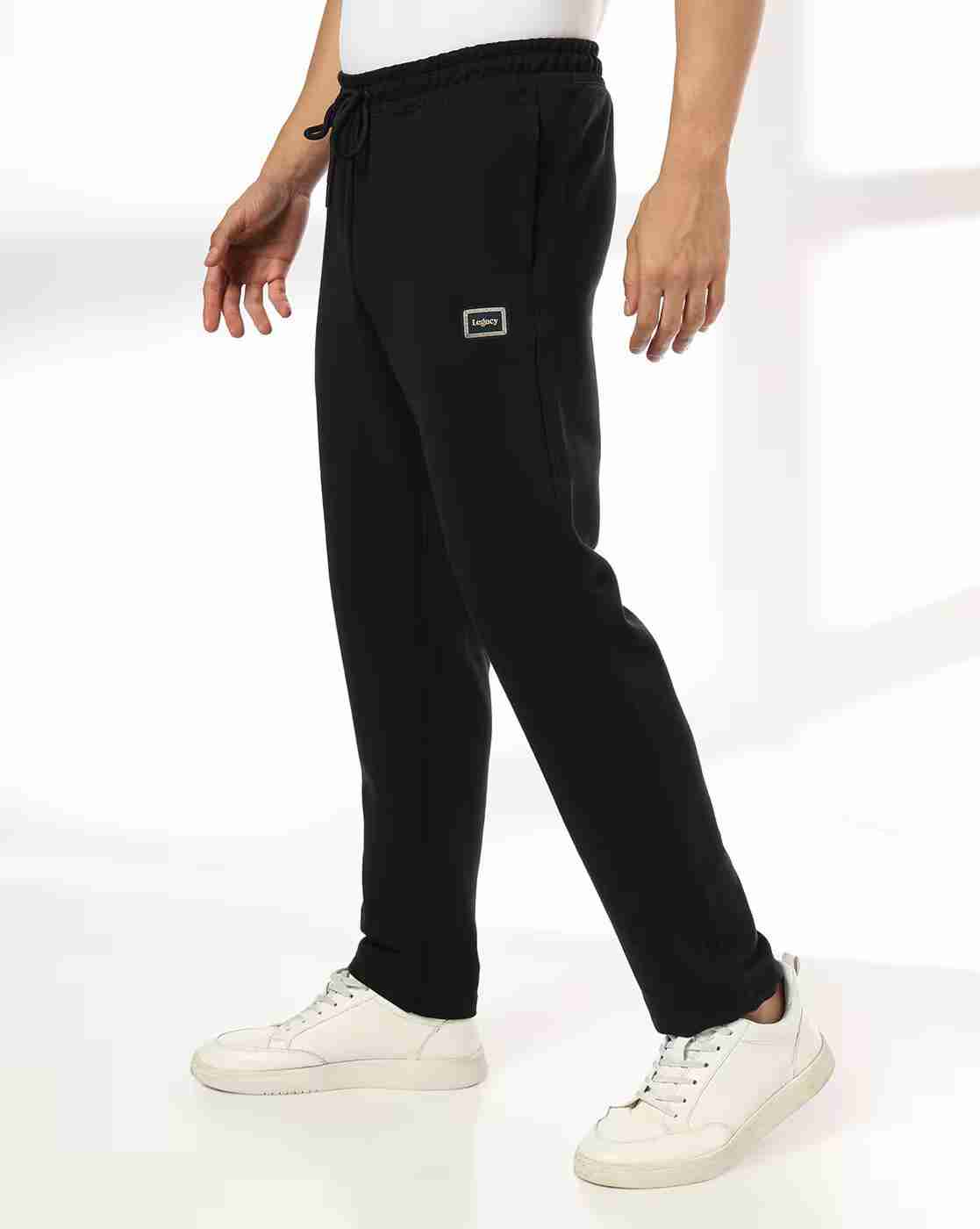 Teamspirit | Men Patterned Regular Fit Track Pants|1