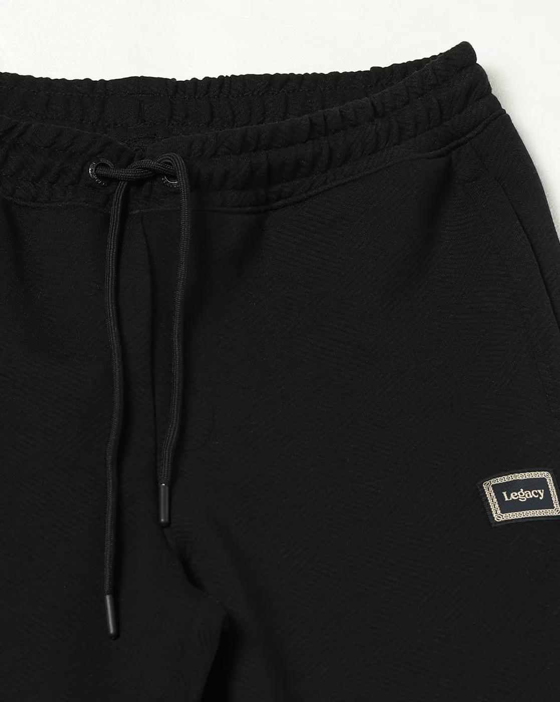 Teamspirit | Men Patterned Regular Fit Track Pants|5