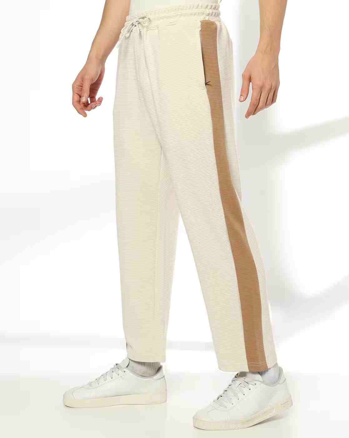 Teamspirit | Men Side Stripe Regular Fit Track Pants|1
