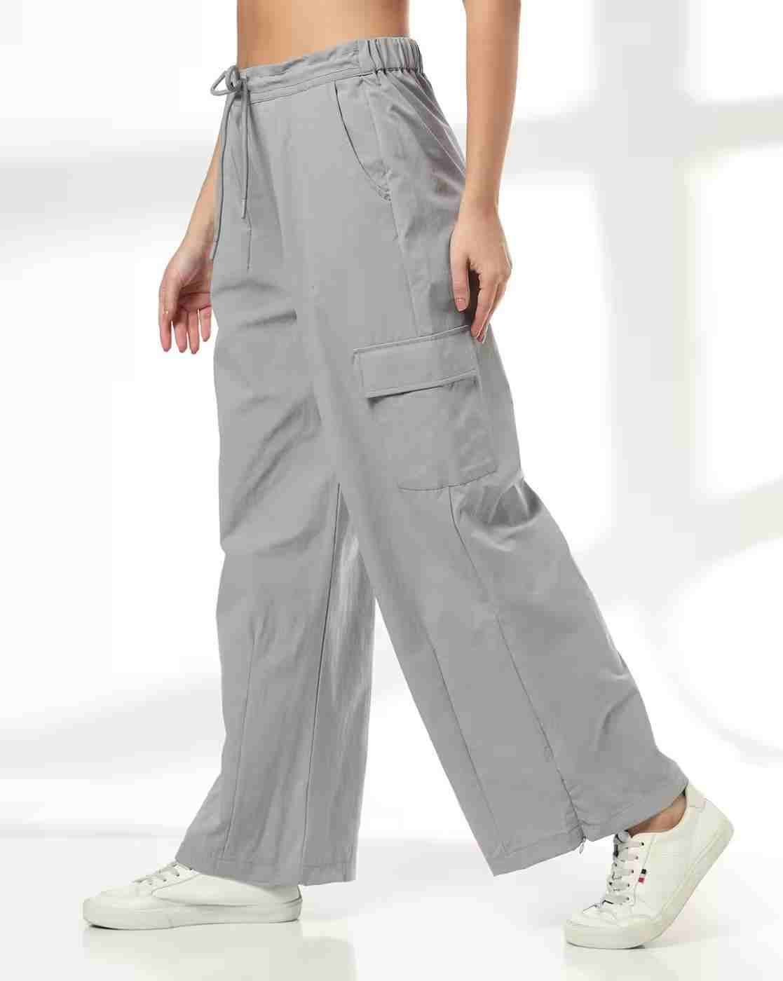 Teamspirit | Women Regular Fit Utility Cargo Track Pants|1