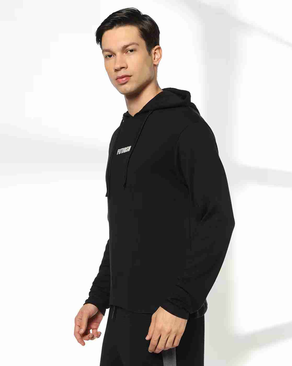 Teamspirit | Men Typographic Print Regular Fit Hoodie|2