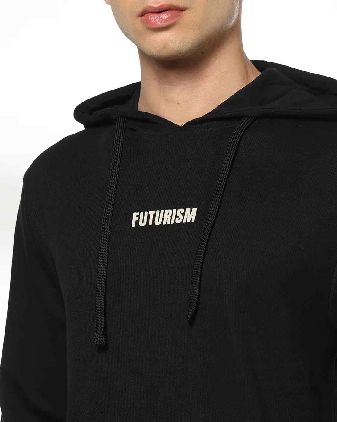 Teamspirit | Men Typographic Print Regular Fit Hoodie|4