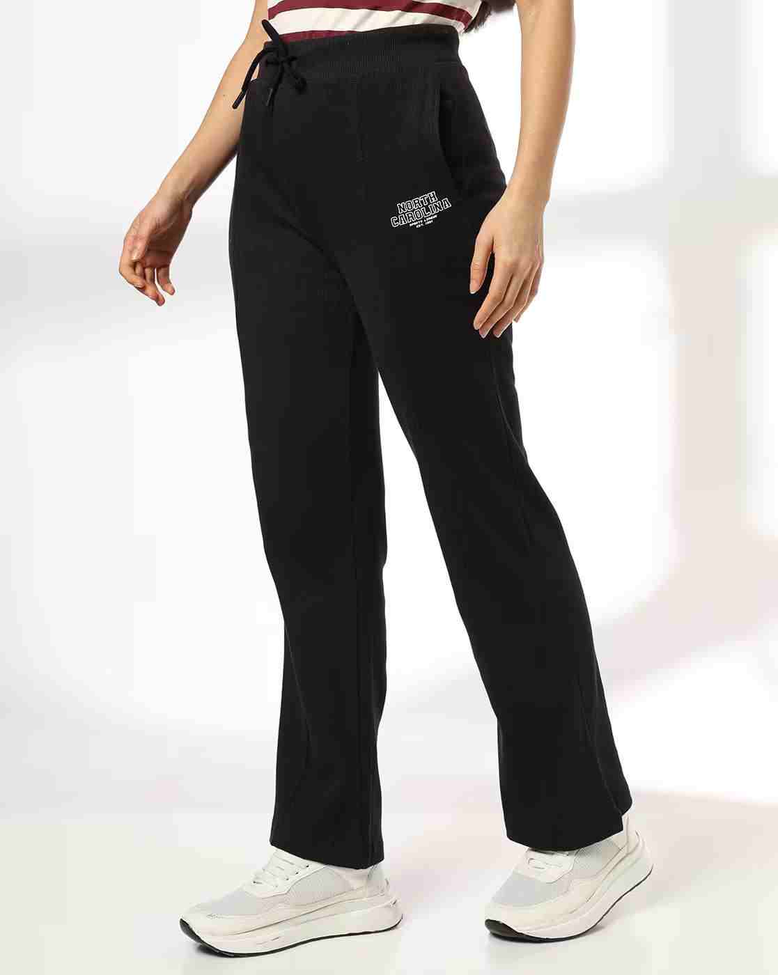 Teamspirit | Women Waffle Knit Straight Track Pants|0