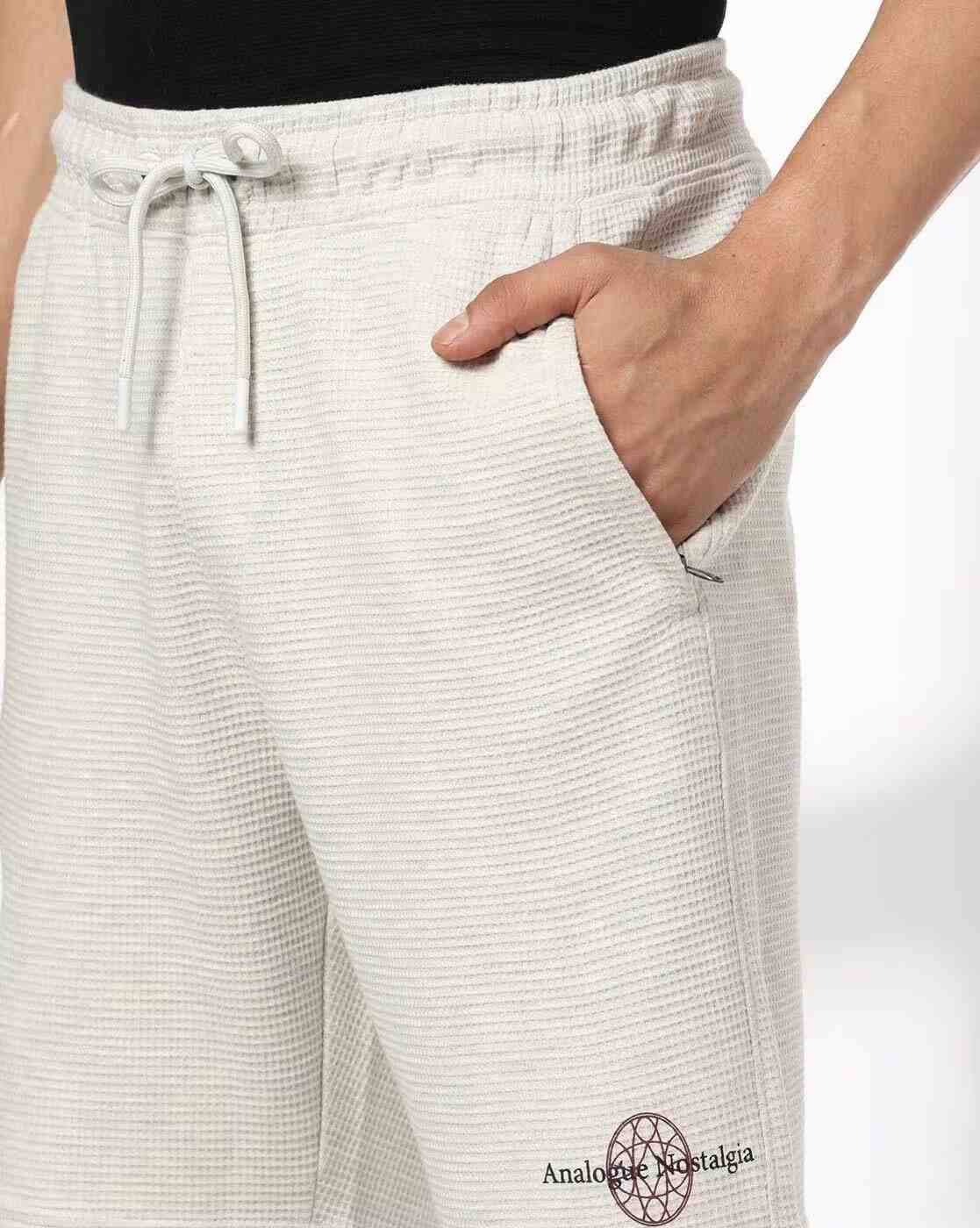 Teamspirit | Men Regular Fit Waffle Knit Shorts|3
