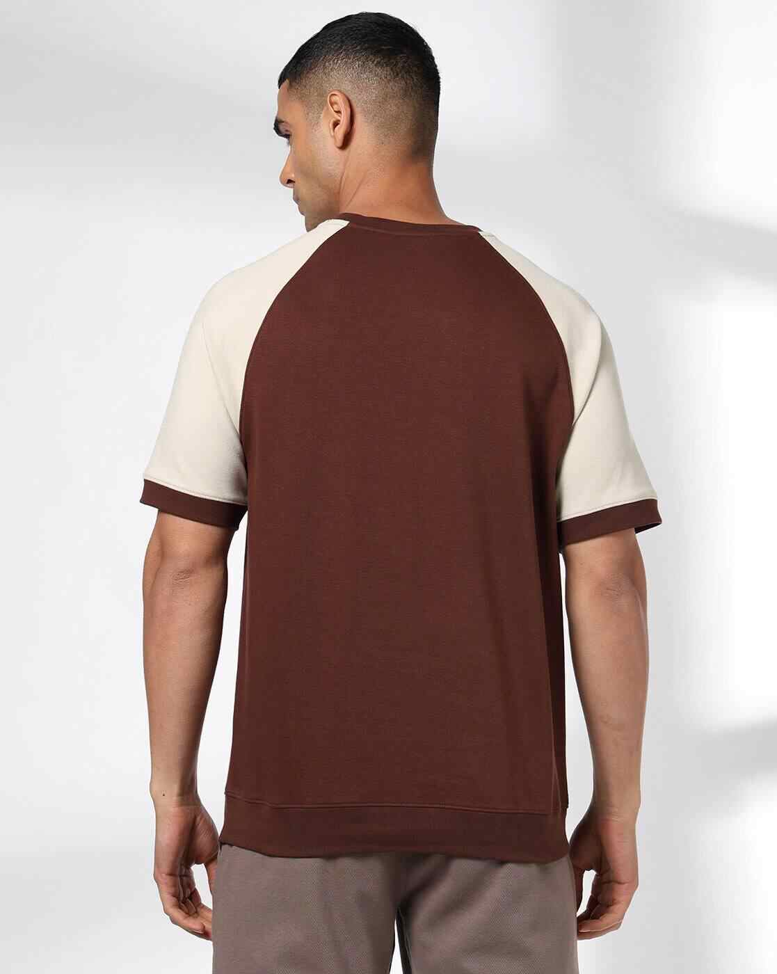Teamspirit | Men Colourblock Regular Fit Crew-Neck T-Shirt|2