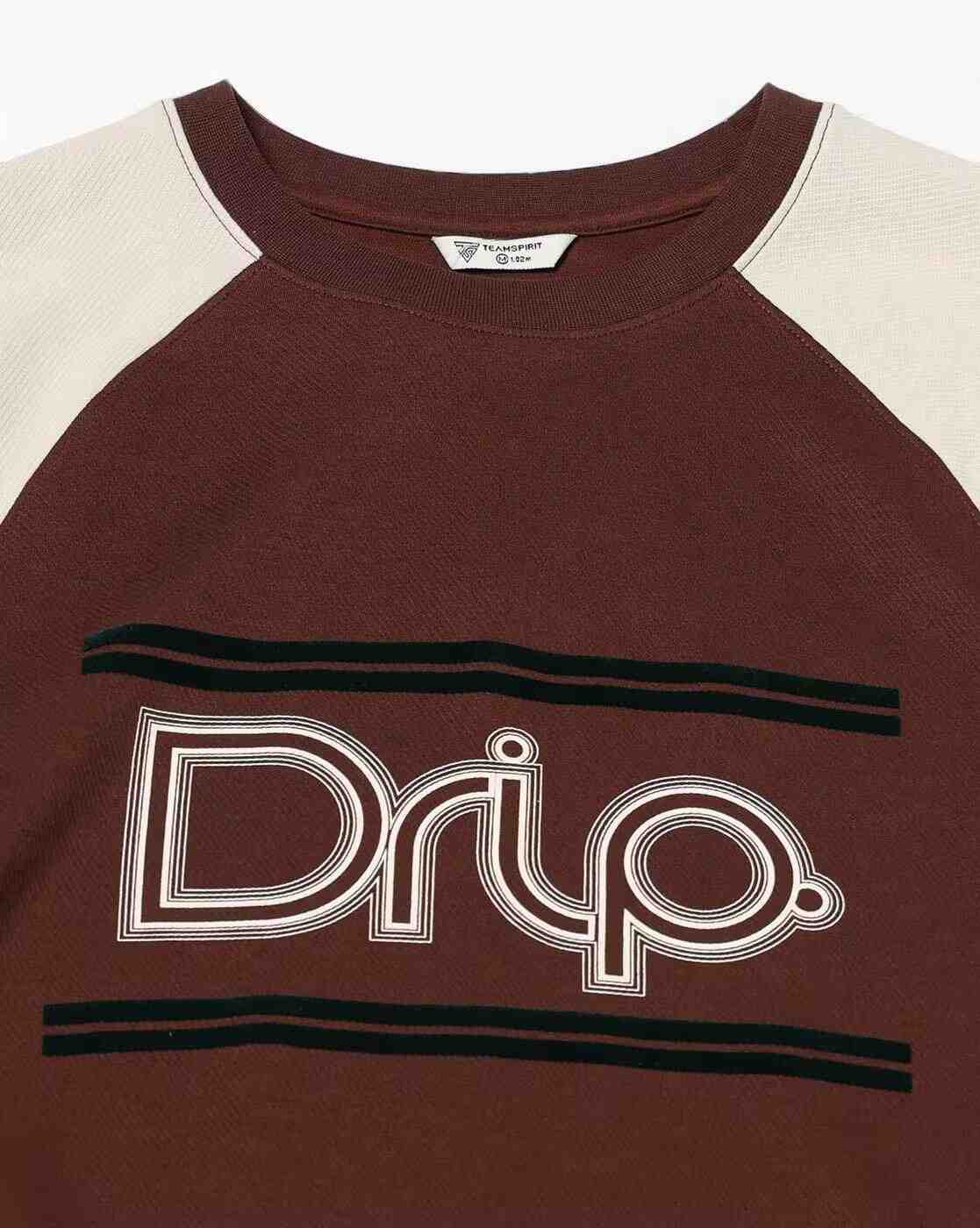 Teamspirit | Men Colourblock Regular Fit Crew-Neck T-Shirt|4