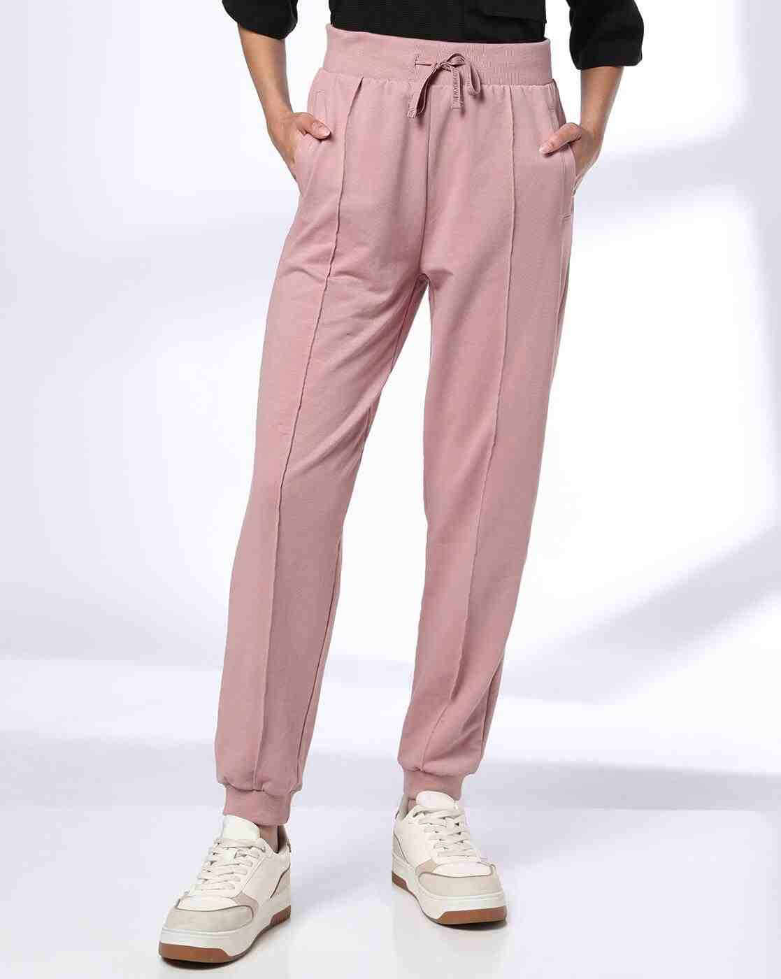 Women Pintuck Joggers with Insert Pockets