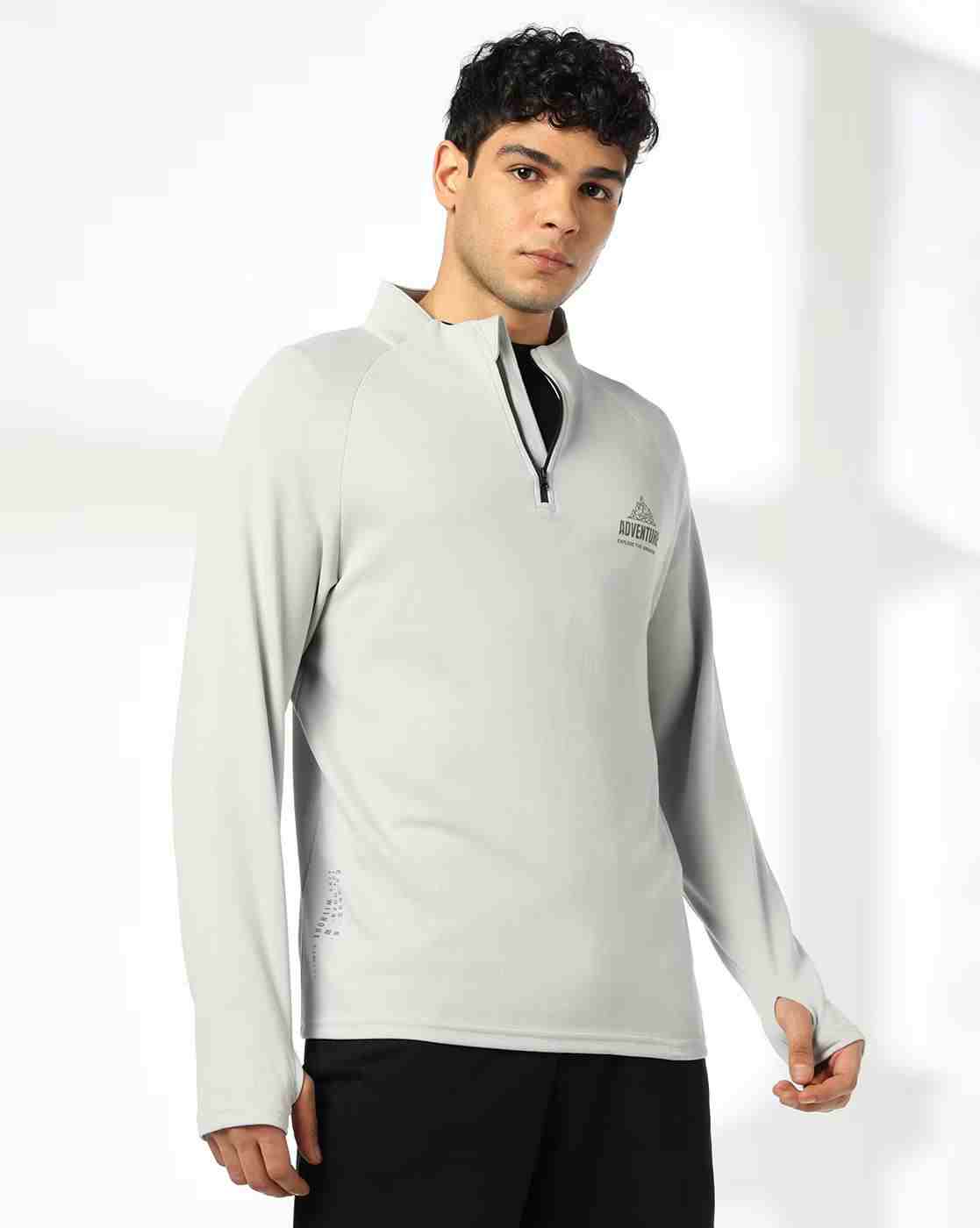 Teamspirit | Men Regular Fit Polo T-Shirt with Half-Zip Closure|0