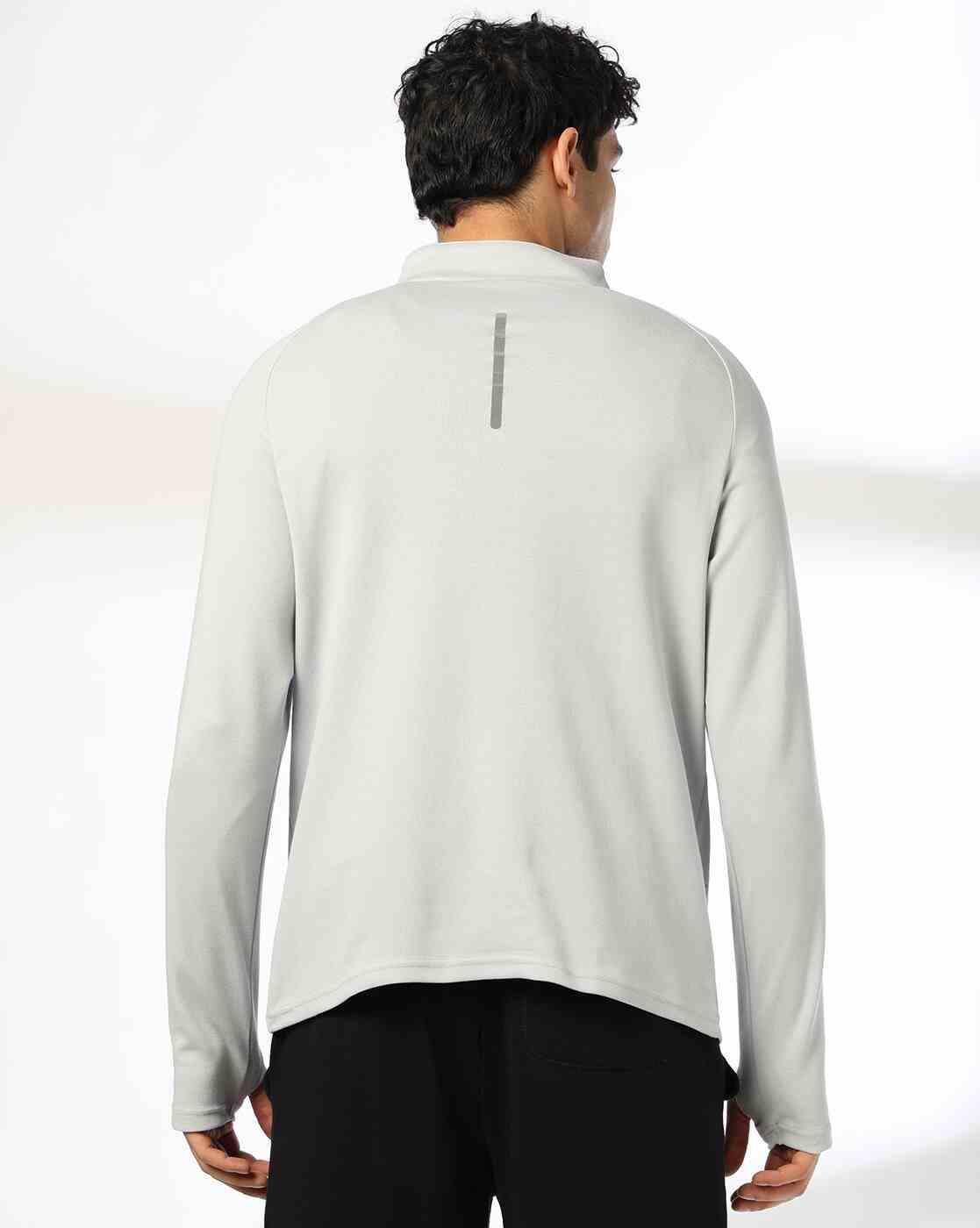 Teamspirit | Men Regular Fit Polo T-Shirt with Half-Zip Closure|2
