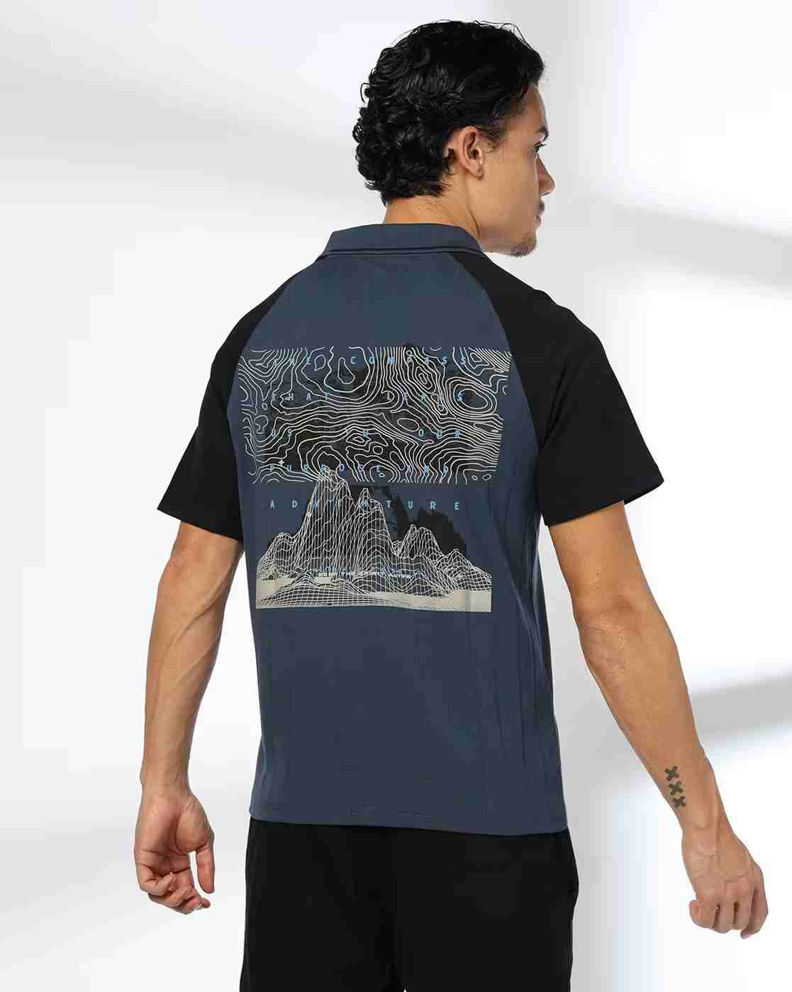 Teamspirit | Men Colourblock Regular Fit Polo T-Shirt|0