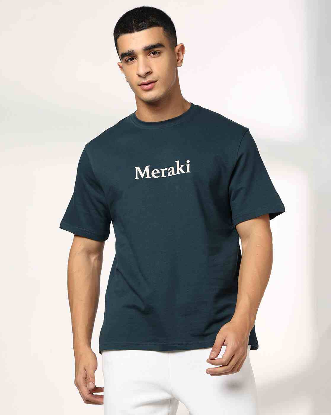 Teamspirit | Men Back Printed Patch Detailed T-Shirt|1