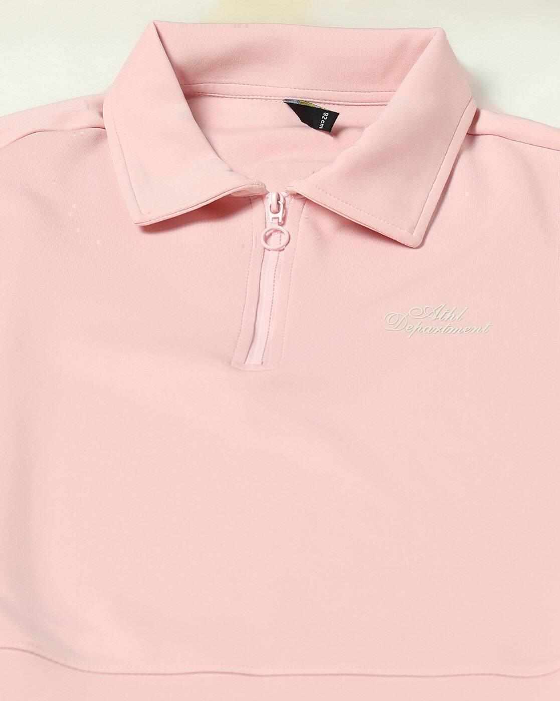 Teamspirit | Women Boxy Fit Top with Spread Collar|4