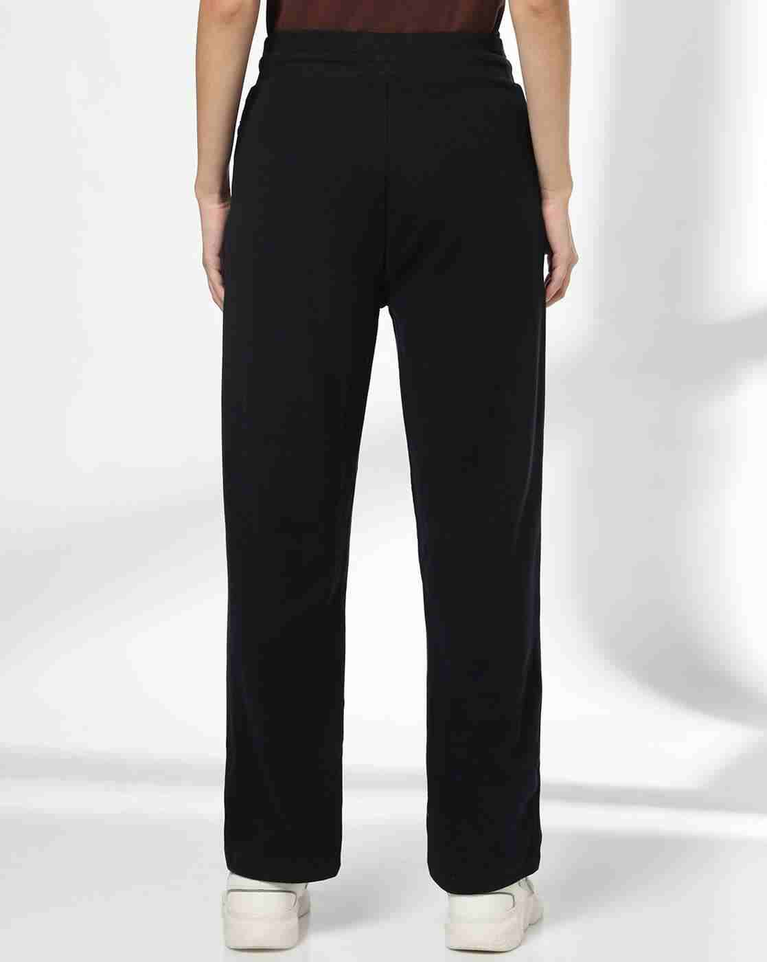 Teamspirit | Women Straight Track Pants with Typographic Print|2