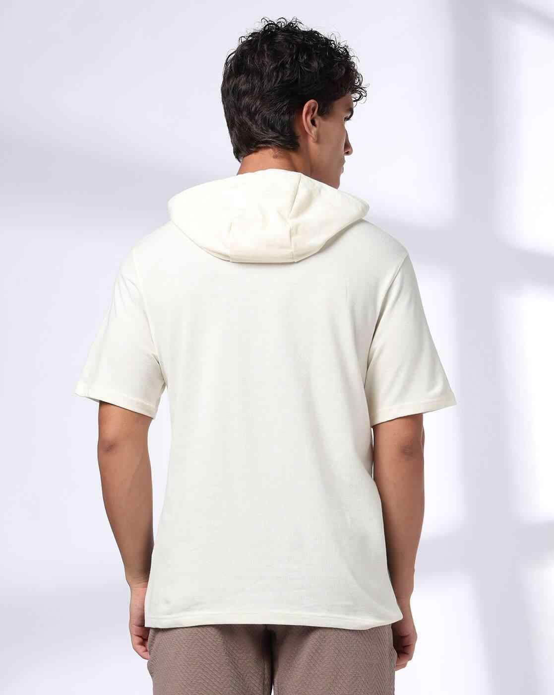 Teamspirit | Men Colourblock Regular Fit Hooded T-Shirt|2
