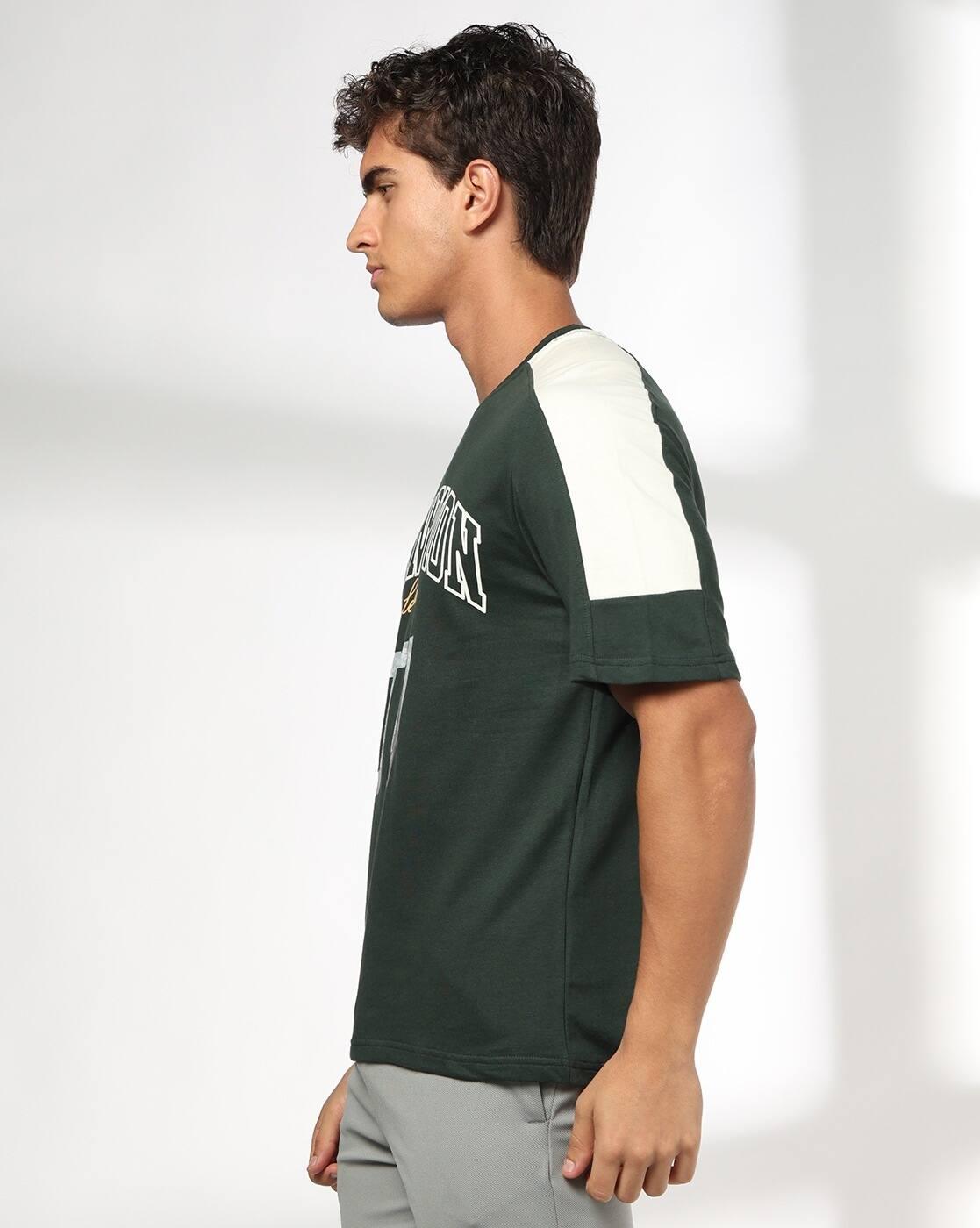 Teamspirit | Men Photo Print Regular Fit Crew-Neck T-Shirt|1