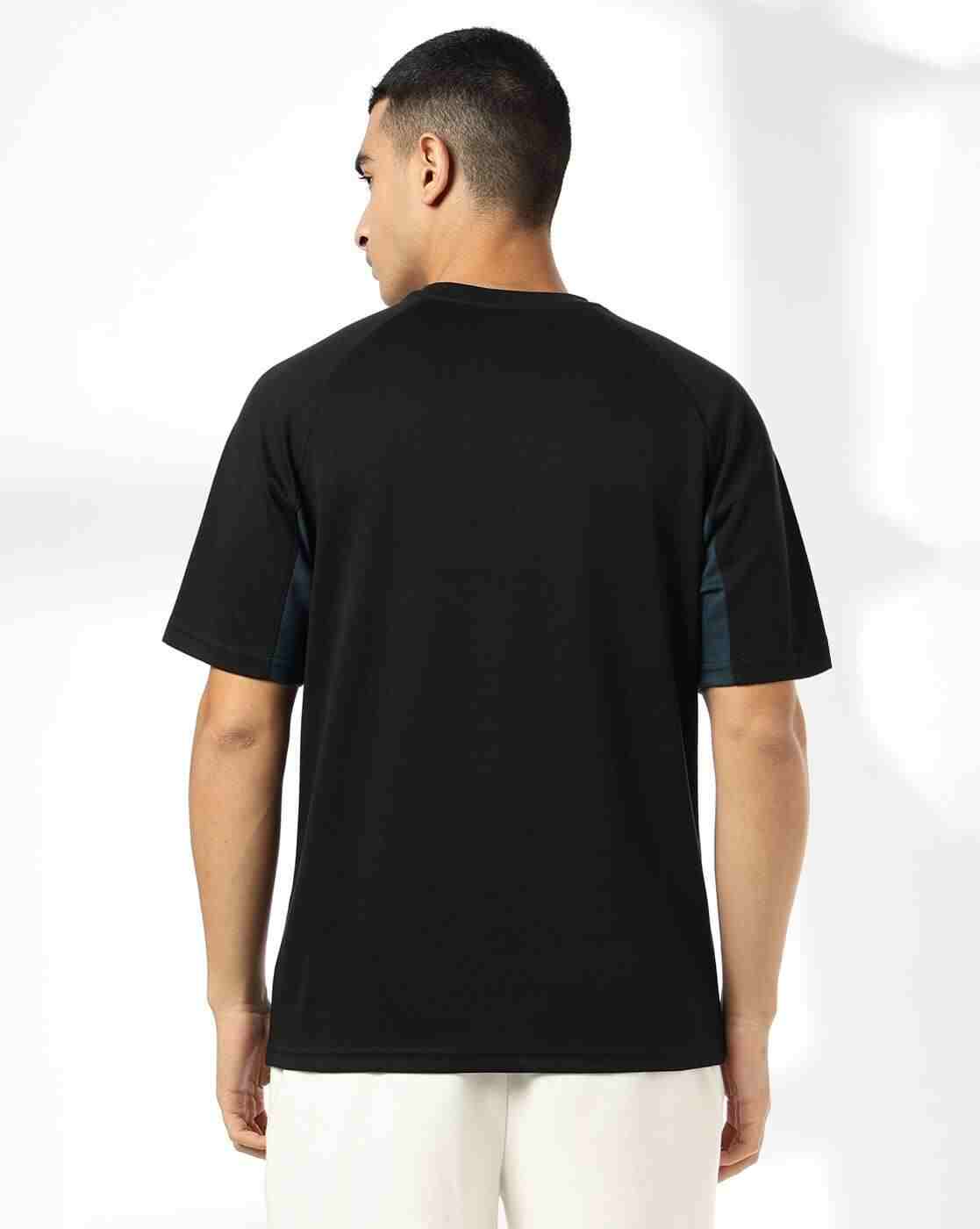 Teamspirit | Men Reflective Print Regular Fit Crew-Neck T-Shrit|2